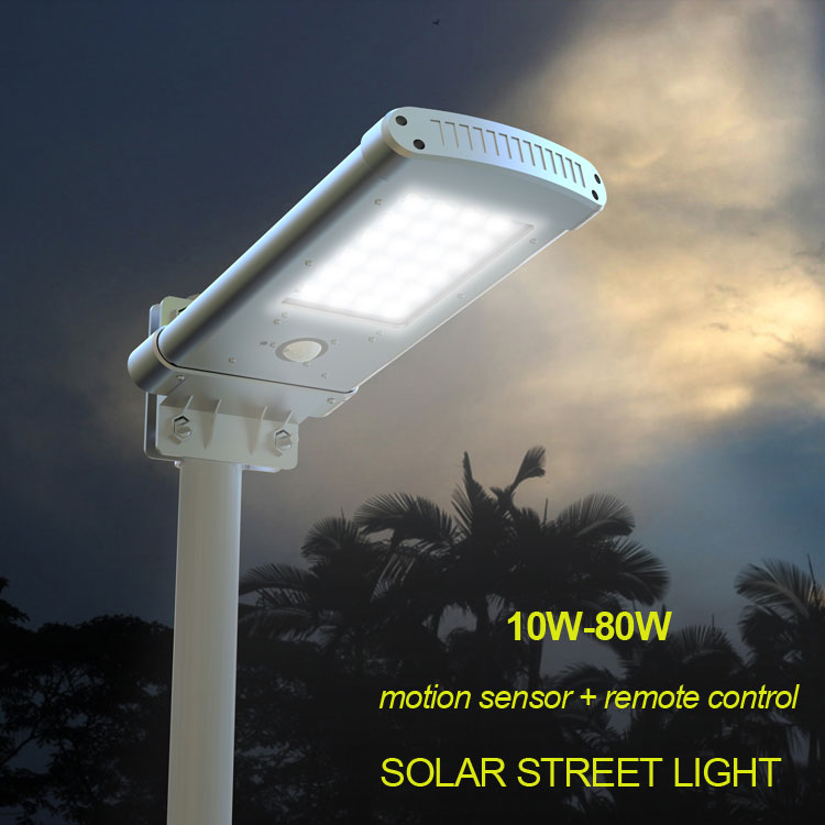 Waterproof Solar Led Street Light, Solar Powered Street Lamp, Solar Panel Products Livarno Lux Led