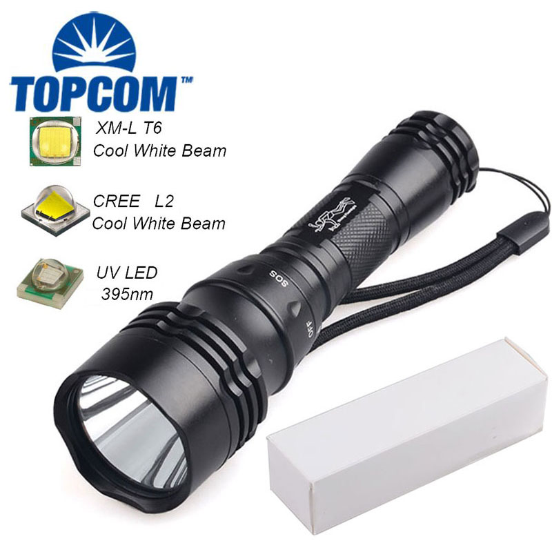 Professional LED Diving Torch Under Water 100m Super Bright 5000Lumens Dive Flashlight