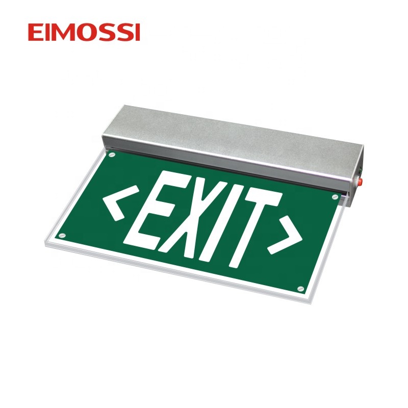 3W Aluminum Rechargeable LED emergency signage