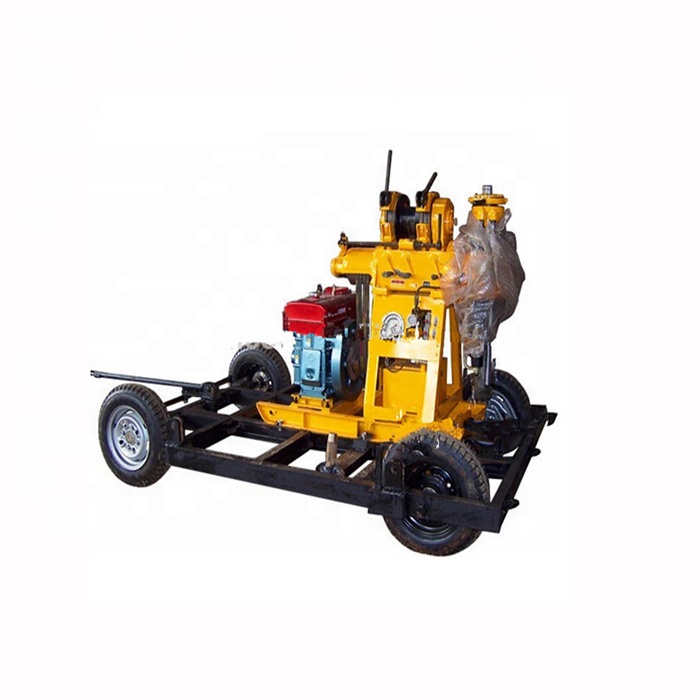 mini portable hydraulic water well rotary drilling rigs for sale