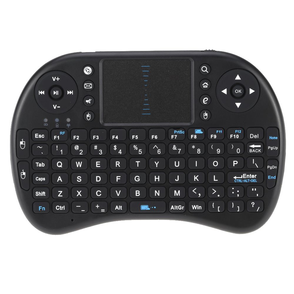 Mini 2.4G Wireless Keyboard Handheld Air Mouse Touchpad Remote Control for Xbox360/PS3/Andriod TV Box Smart TV HTPC IPTV PC Pad
