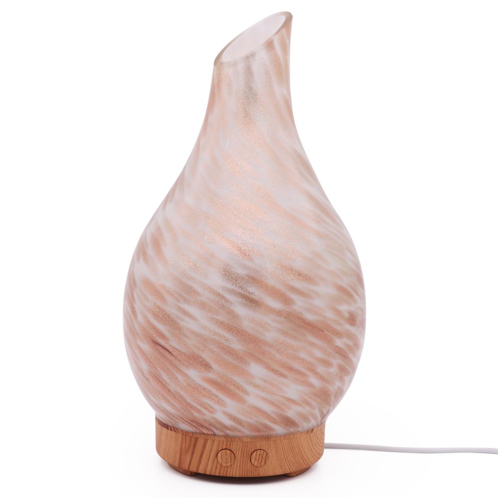 Glass  Essential Oil Diffuser Aromatherapy Humidifier Lamp Diffuser with Home Decorative & Artificial Technology