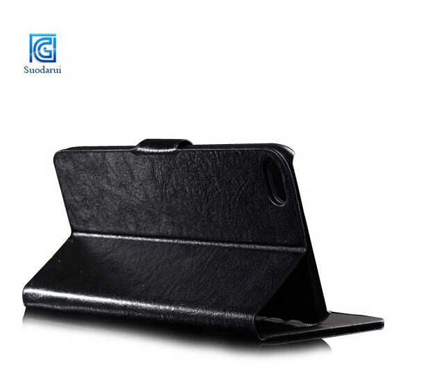 Online selling wallet case for ipod touch 6 Book stand wallet leather flip case Mix colors