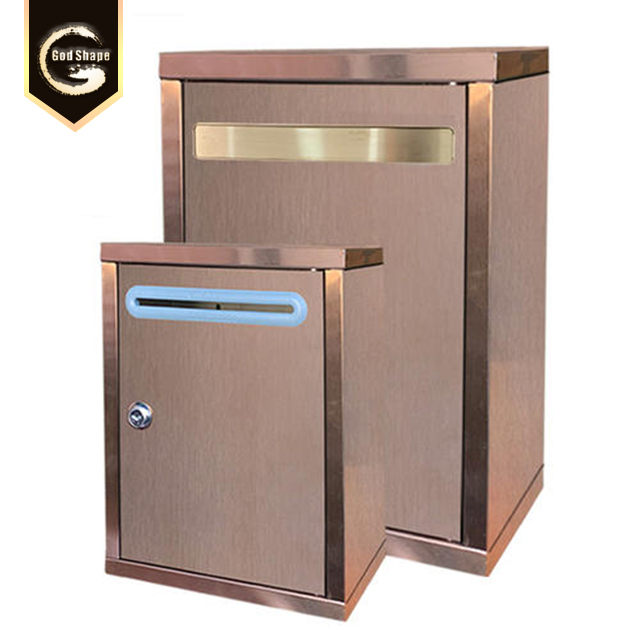 Garden Decoration Wall-Monted Metal Case Mailbox