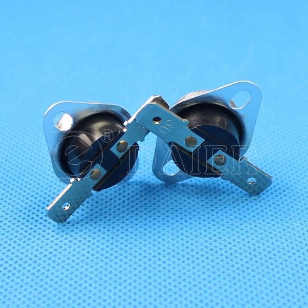 High Quality Temperature Control 10/15A Flat Pole KSD301-BF2 50 ~ 180 Degree Circuit Breaker