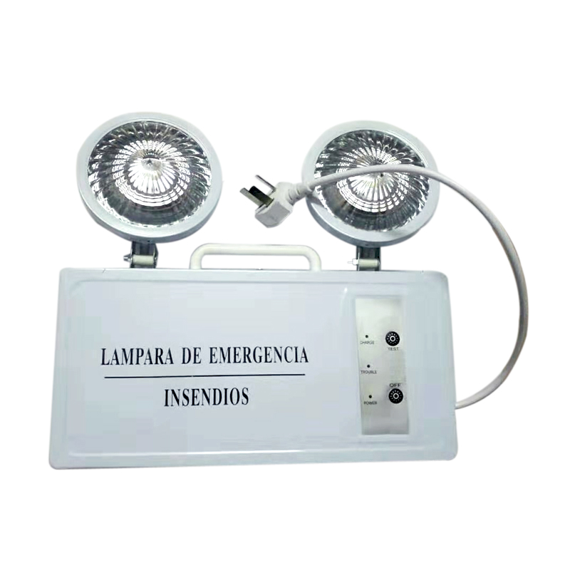6W LED COB plastic and iron Emergency Lights box  with superior quality