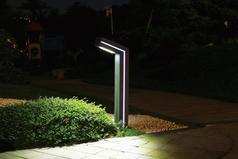 Hot sale high quality led powered energy solar garden outdoor lawn motion sensor security ce light IP65