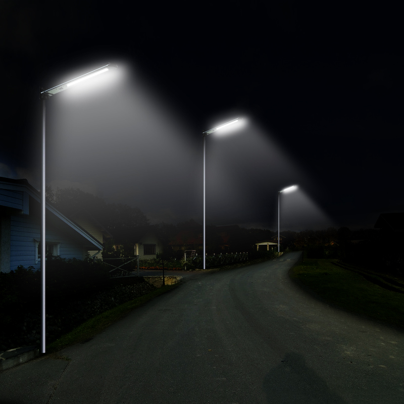 high lumens integrated solar light led street lighting motion sensor outdoor lamp china factory