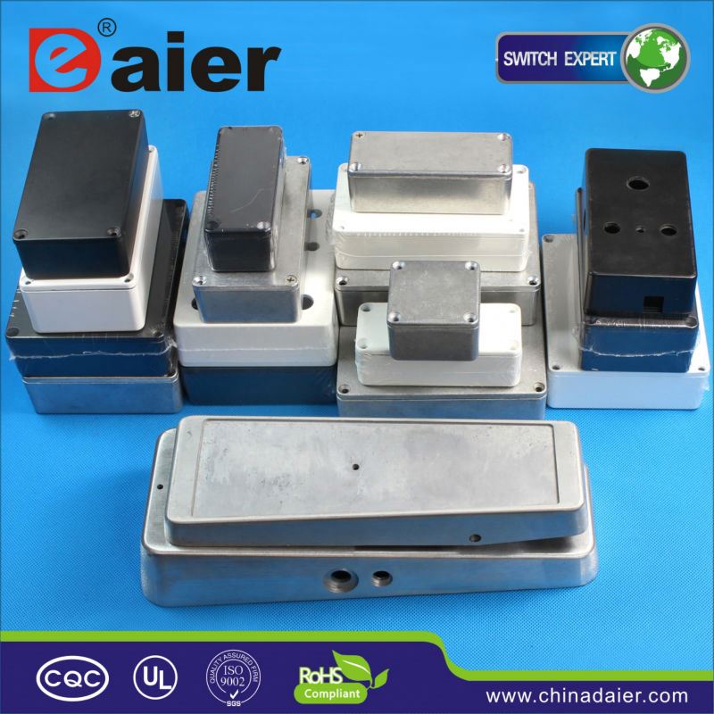 aluminum stomp effects pedal box