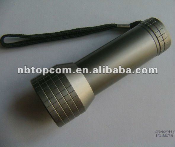 aluminum 9 led lenser flashlight