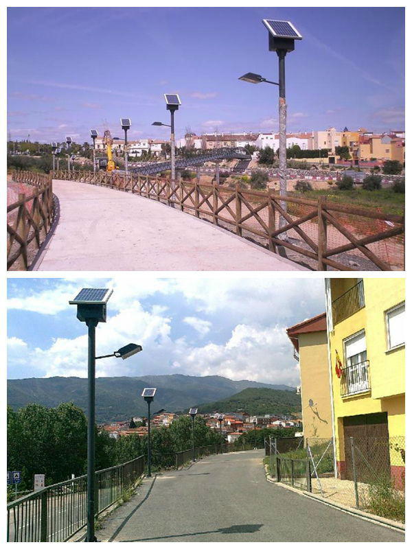 integrated solar street light 20W solar al in one street lamp for residential use/commercial use