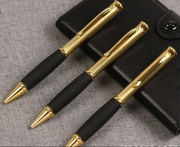 Hot Selling Classic Metal Ball Pen Advertising Pen With Decorative Trim, High Quality Classic Metal Ball Pen,Mb Ball Pen