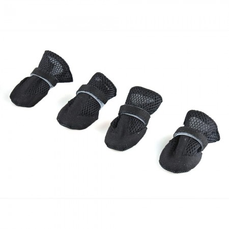 Pet Dog Mesh Shoes Boots Protective Booties Set of 4 M