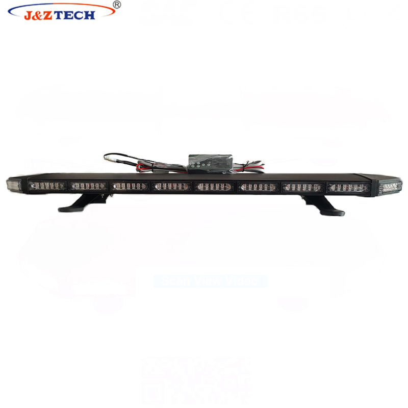 Used black aluminum Wholesale Flashing Roof Top Lightbar Police Led Emergency Light Bar