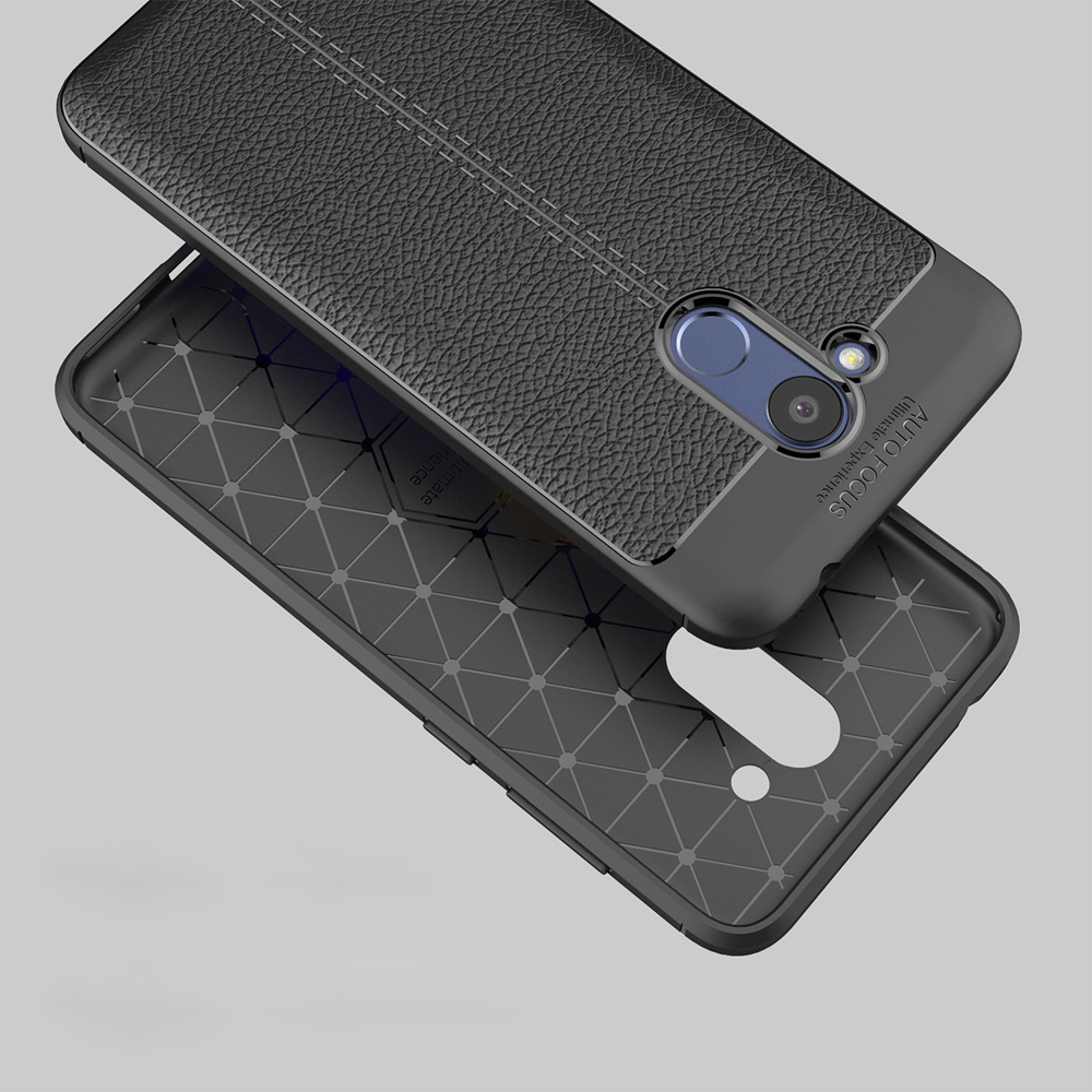 Hot Sell Litchi pattern Soft Tpu case for Huawei honor V9 Play Cover