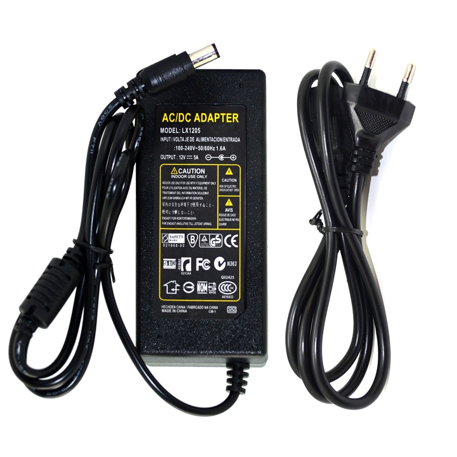 12V Power Supply DC12V Adapter 1A 2A 3A 5A 6A 8A 10A Transformer AC 110V 220V 240V to DC 12 Volts Converter for LED Strip