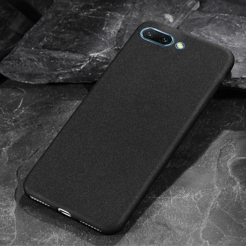 PC Hard sandstone case for Huawei honor 10 back cover