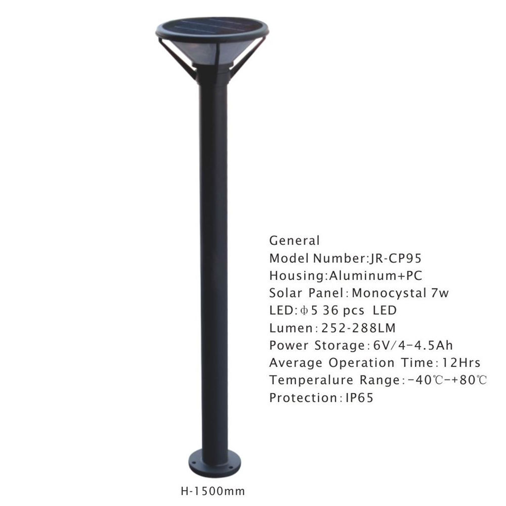 waterproof IP65 modern lampposts from garden,garden lamppost(JR-CP95)