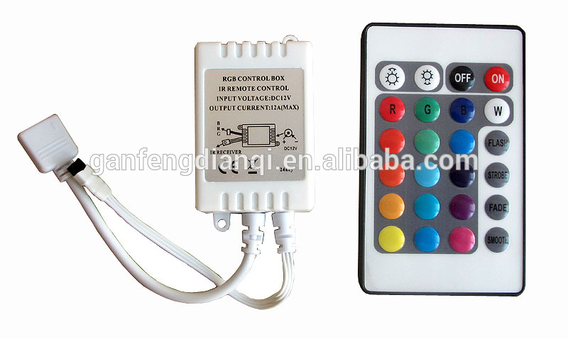 24 key infrared RGB RF LED controller