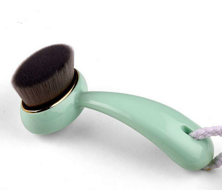 Amazon Hot-sale Soft Fiber Nylon Hair Facial  Brush For Women