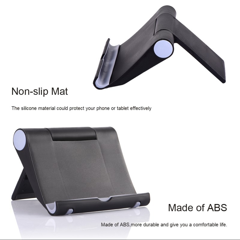 Multifunction Rotary Tablet PC Smartphone Stand Foldable Mobile Phone Mount Universal Phone Holder for iphone 6 7 for Samsung
