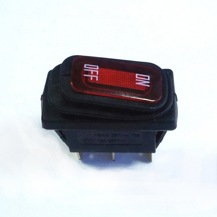 factory supply 16a 250v waterproof kcd1 104 rocker switch