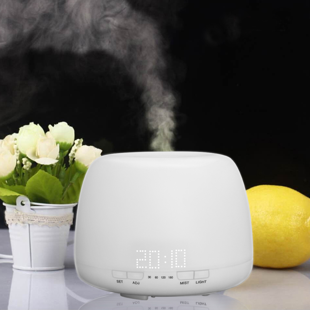 Personal Care Aromatherapy Essential Oil Diffuser for Changeable LED Lights, Soothing Mist & Oxygen, Automatic Shut Off