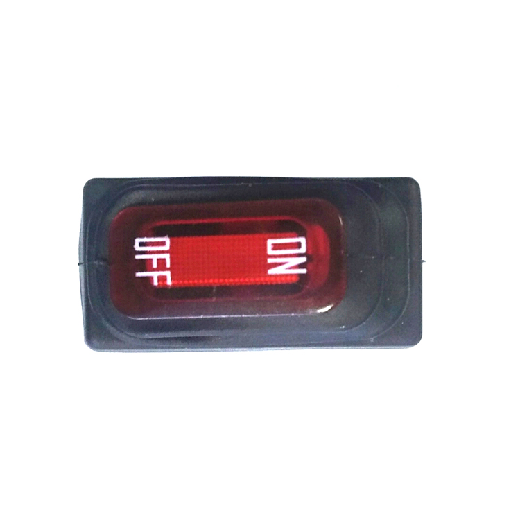 factory supplier 6 pin on off black plastic Momentary three position boat switch