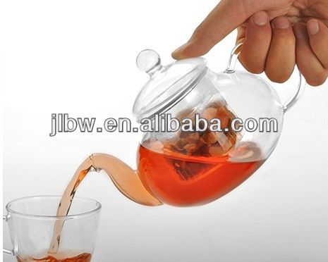 Kung fu transparent Glass Teapot,Promotional Gift sets