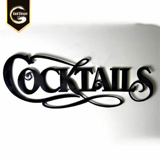Custom Made Company Name Stainless Steel Logo 3D LED Sign