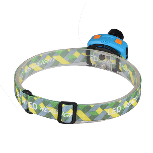 Hands Free Sensor Headlamp Adjustable Focus Zoom UV LED Fishing Headlamp with Red Light