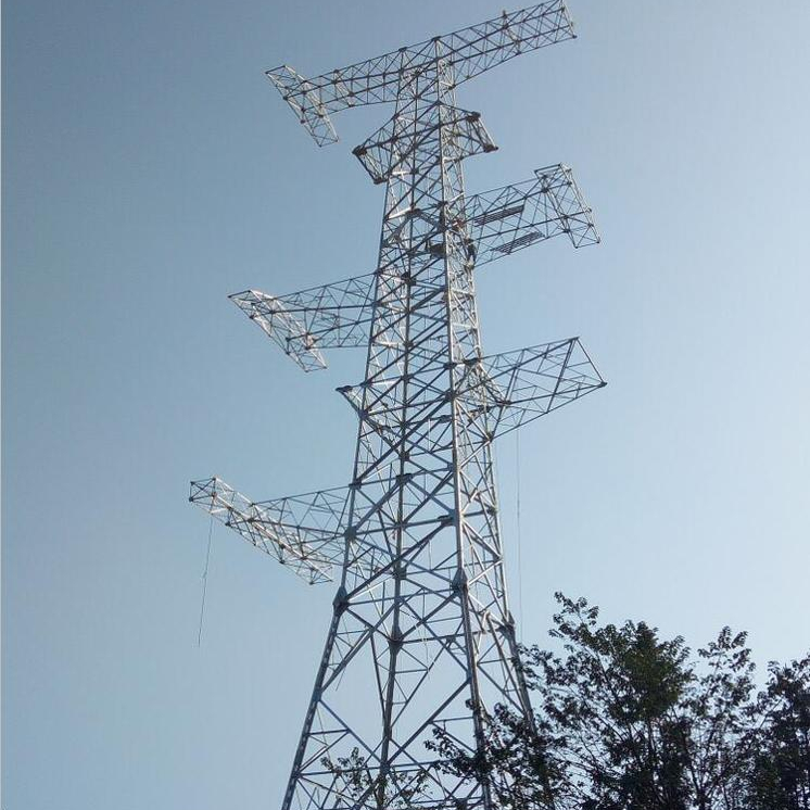 1000KV Hot dipped galvanized lattice steel power line tower