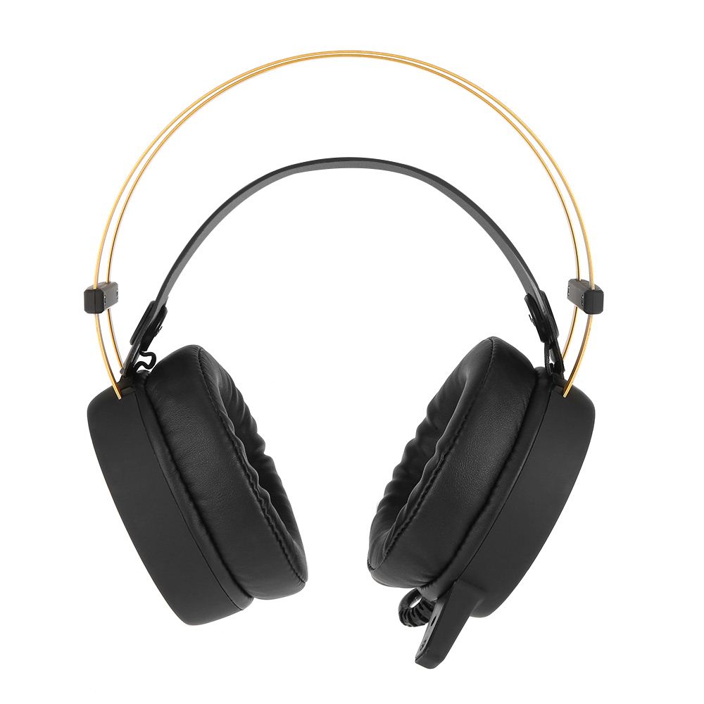 V7 5.1 Surround Sound USB Stereo Gaming Headphone Super Bass Over-ear Game Headset LED Light with Mic for PC Laptop