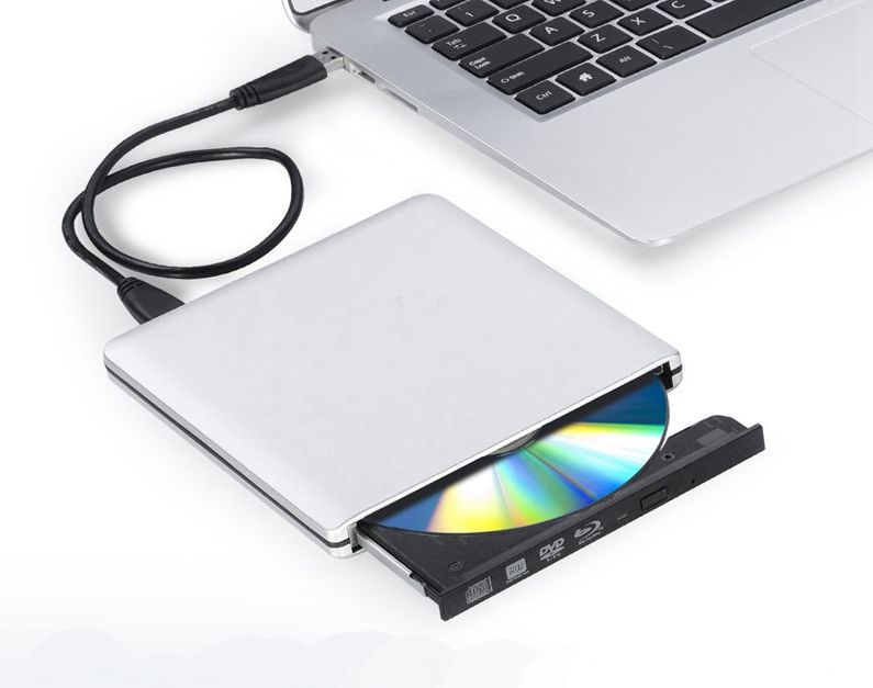 super slim usb 3.0  dvd cd bluray writer external with aluminum case