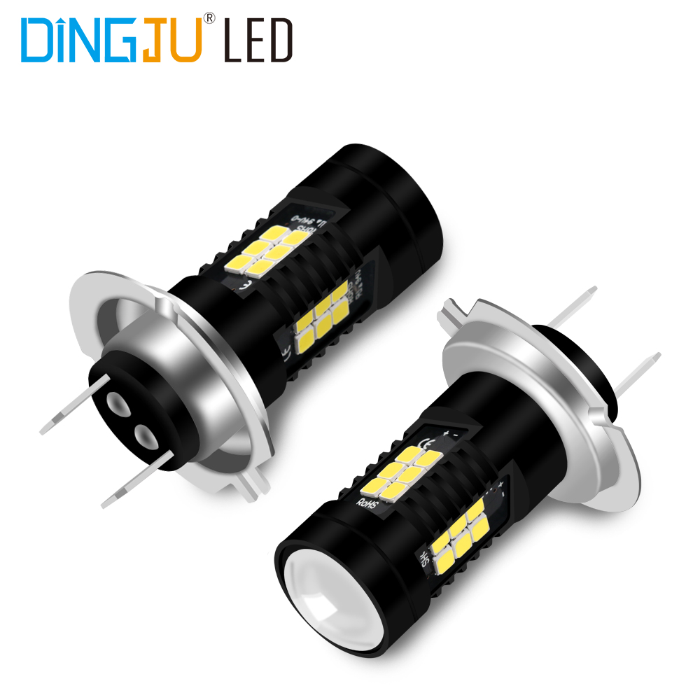 Factory Direct Sale Px6d H7 2835 21smd Led Headlight  Bulb 12v 700lm Car Fog Light With Cheap Price