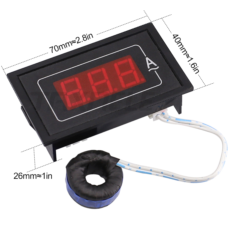 DL85 60A  Digital led AC current meter ampere meter ammeter AC digital amp meter,  ammeter 60a