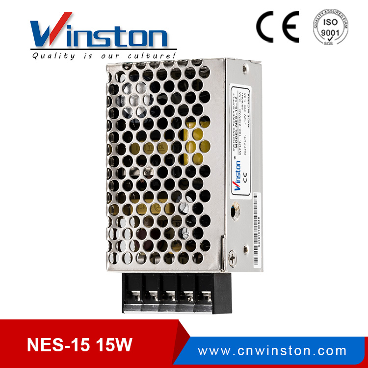 WINSTON NES-15 5V 12V 15V 24V 48V 15W Single Output Power Supply