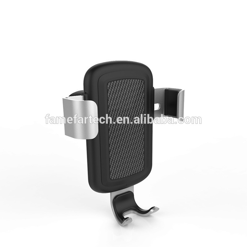 Car Holder Qi Wireless Charger For iPhone X Plus Samsung S8 S9 Fast Car Mount Wireless Charging Charger Phone Holder