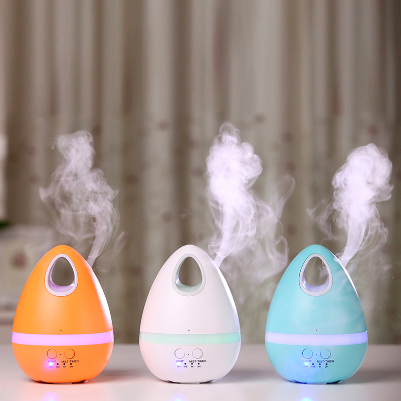 Orange Egg style Aromatherapy Oil Humidifier Warm Mist Diffuser Ultrasonic for UK market