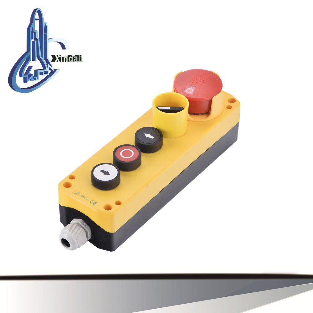 selector/mushroom/pushbutton control switch box XDL75-JB525P