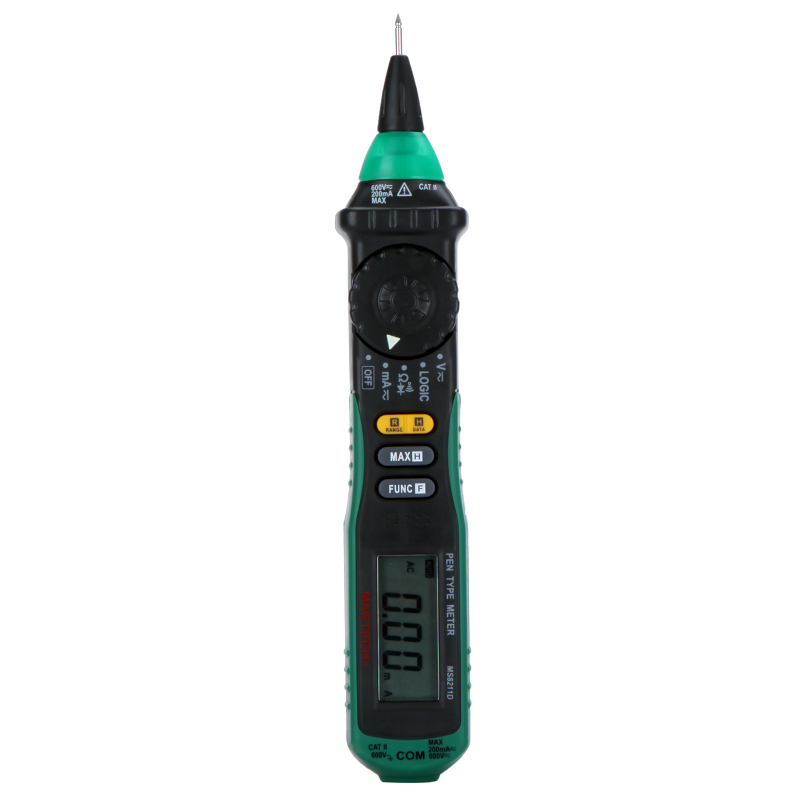 Mastech Digital Multimeter Pen-type Logic Level Tester Multimetro Auto-ranging Current Measurement Electronic Diagnostic-tool