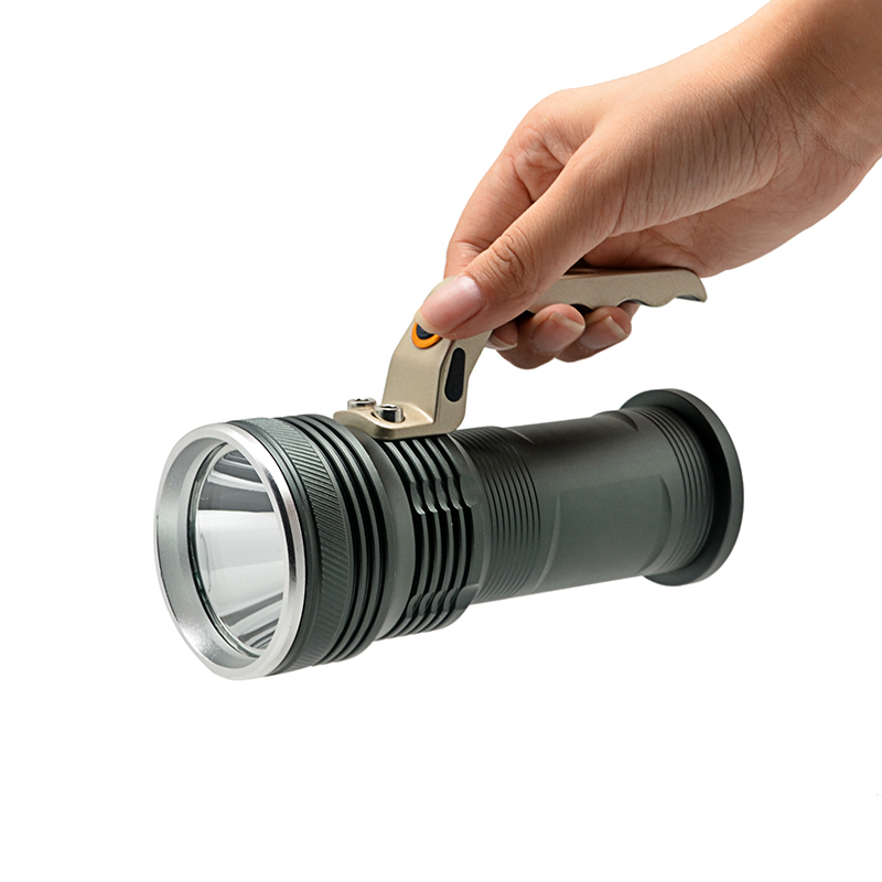 night hunting product 50000 lumen flashlight with charger