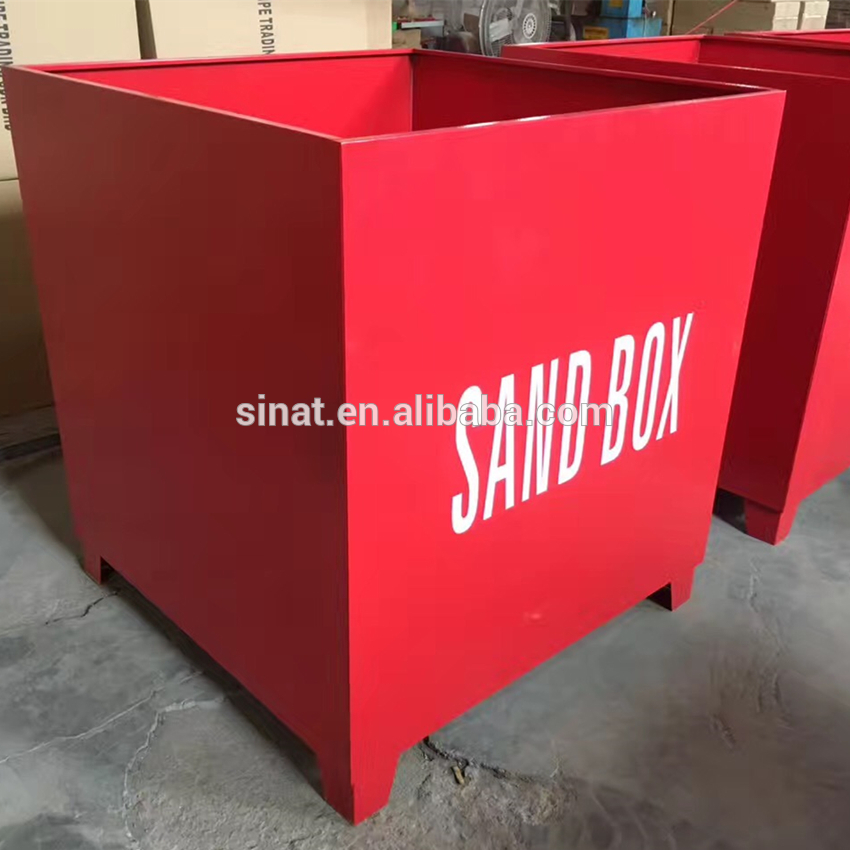 Fire fighting equipment cabinet Steel fire sand box