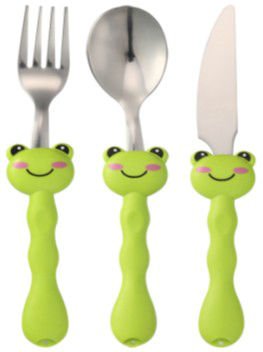 Kids Cute Tablewares Spoon, Fork and Knife travel set