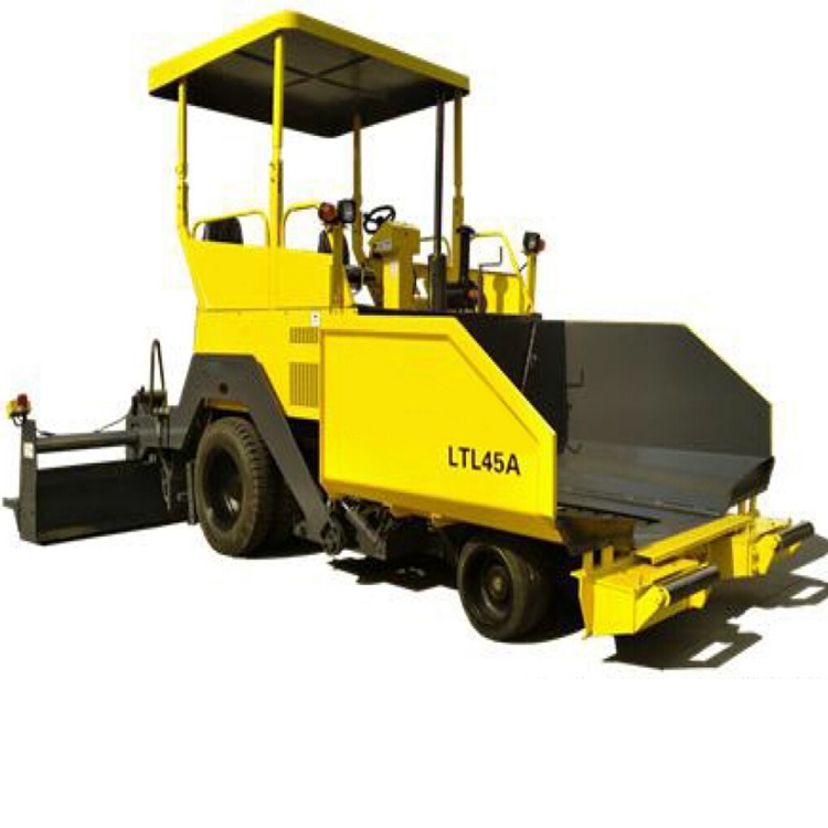 asphalt sensor paver finisher with rubber track