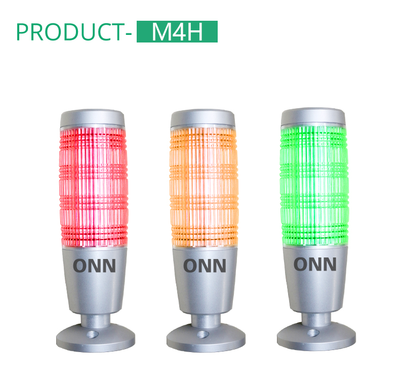 ONN-M4H Led Signal Tower Lamp for CNC Machine 12v / 24v / 220v