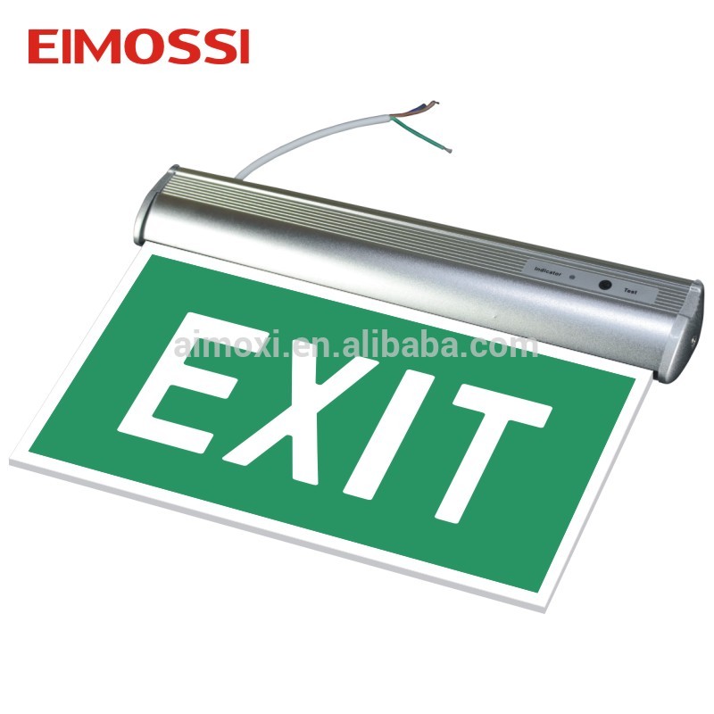 3W 3H led emergency exit light with battery backup