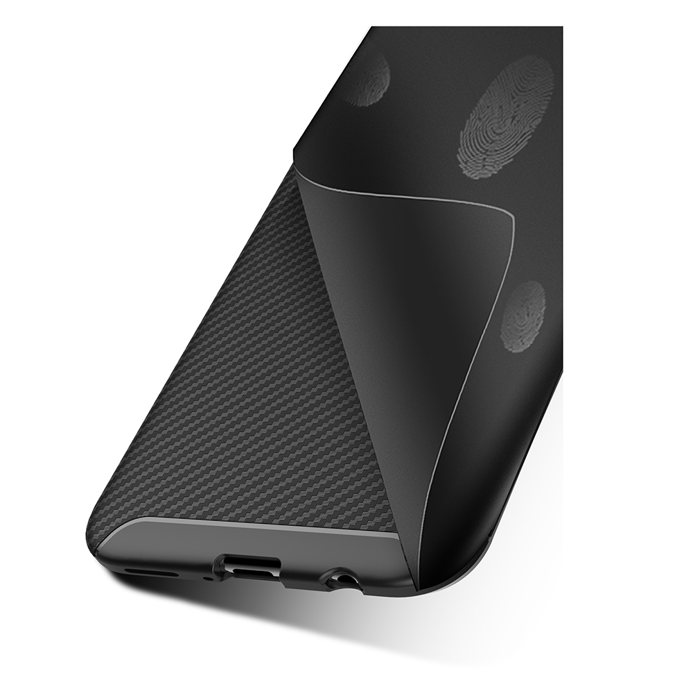 New Premium Shock Protection Carbon Fiber Skin TPU Silicone Case For Huawei 20 Lite