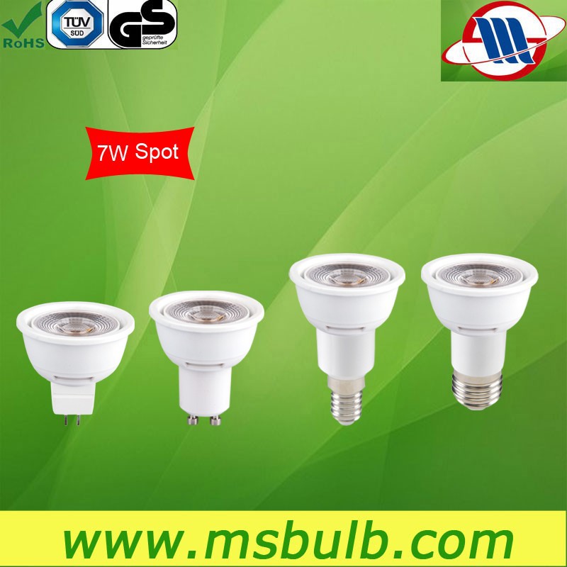 par16 7w e27 lamp led china supplier high lumen