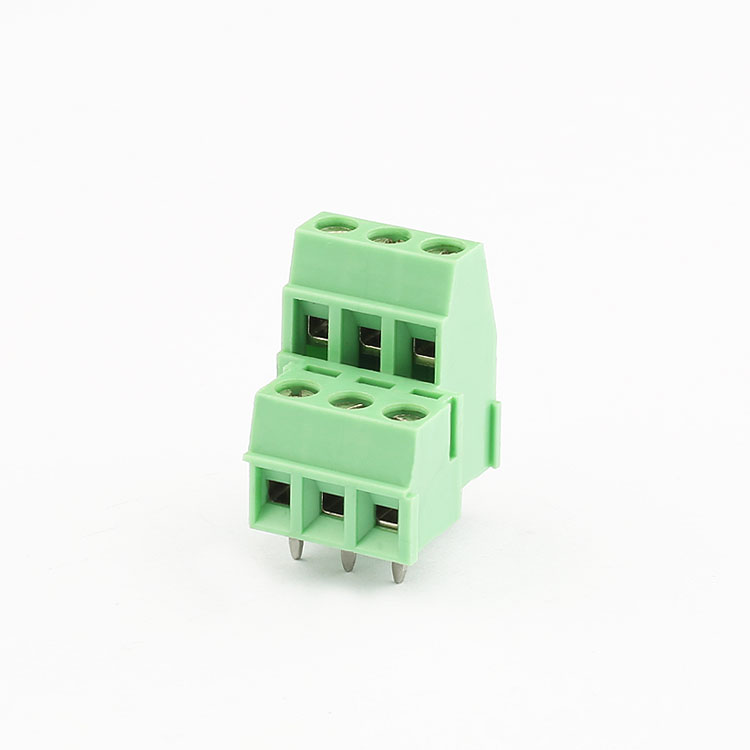 electric wire connector 6 pin connector magnetic push terminal block